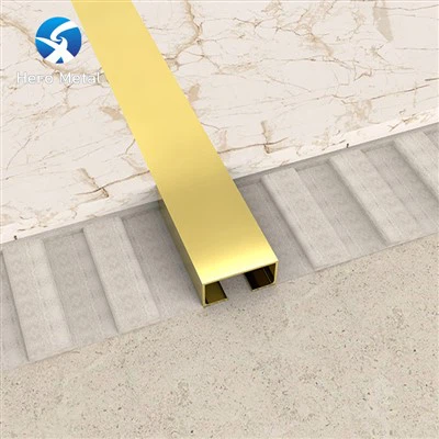 Listelli decorativi in ​​acciaio inossidabile