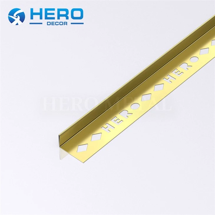 Stainless Steel Straight Edge Tile Strip