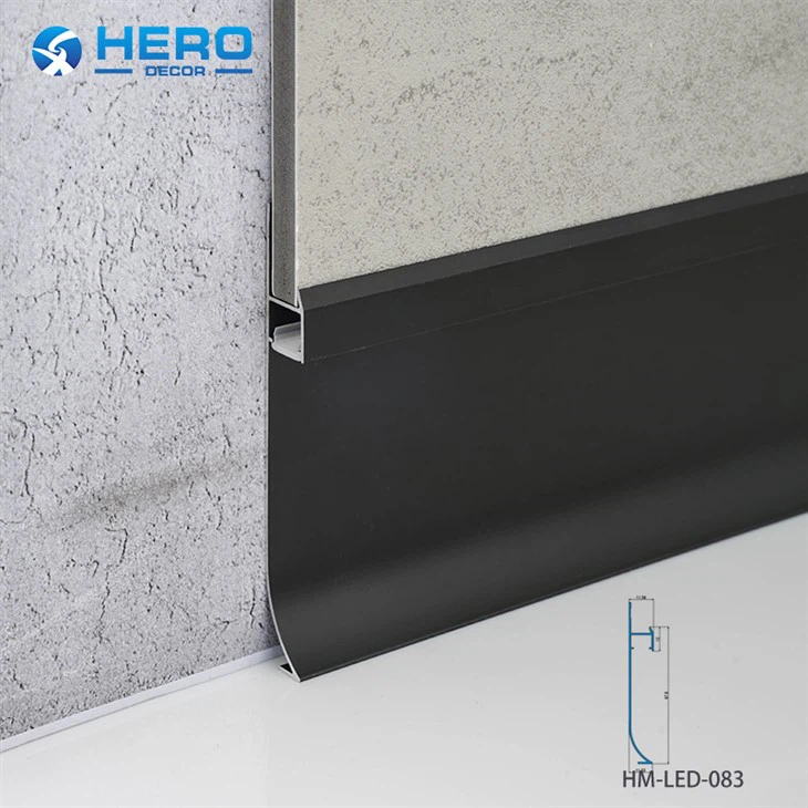 Aluminum LED Skirting Boards factory