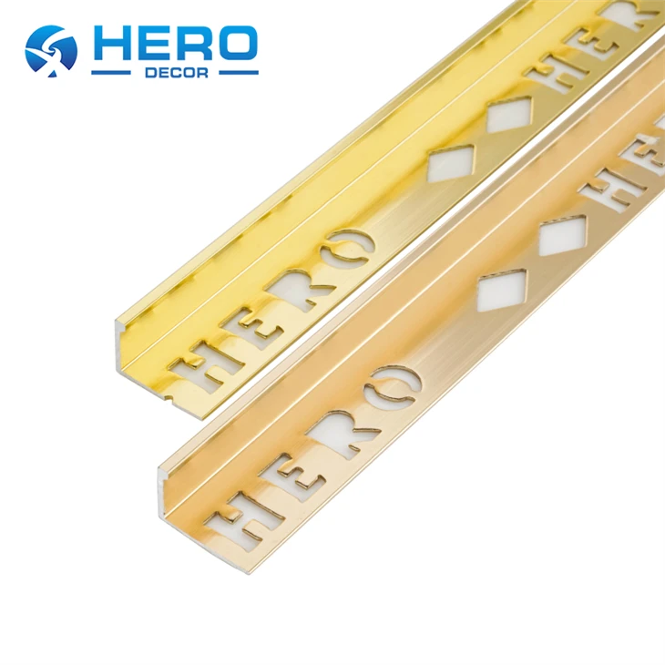 Aluminum Corner Tile Trim factory