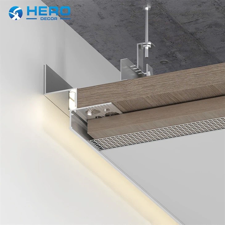 Profilo per soffitto Shadow Gap in alluminio