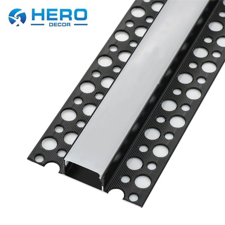 Intonaco nel profilo a LED