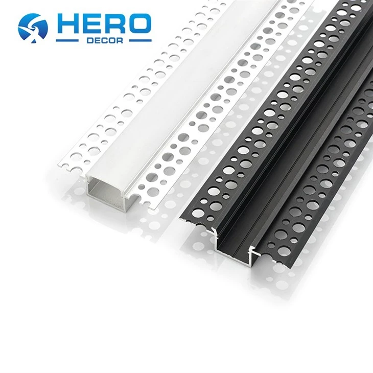 Plaster in Led Profile factory