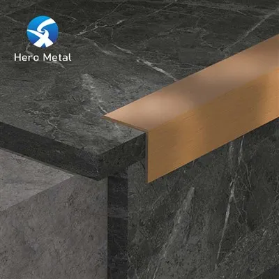 Profili per pavimenti in ottone