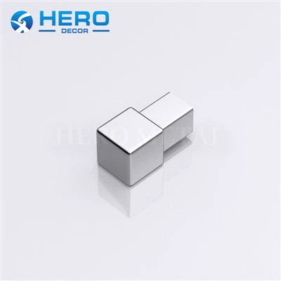 Tappi di finitura a forma quadrata in acciaio inossidabile